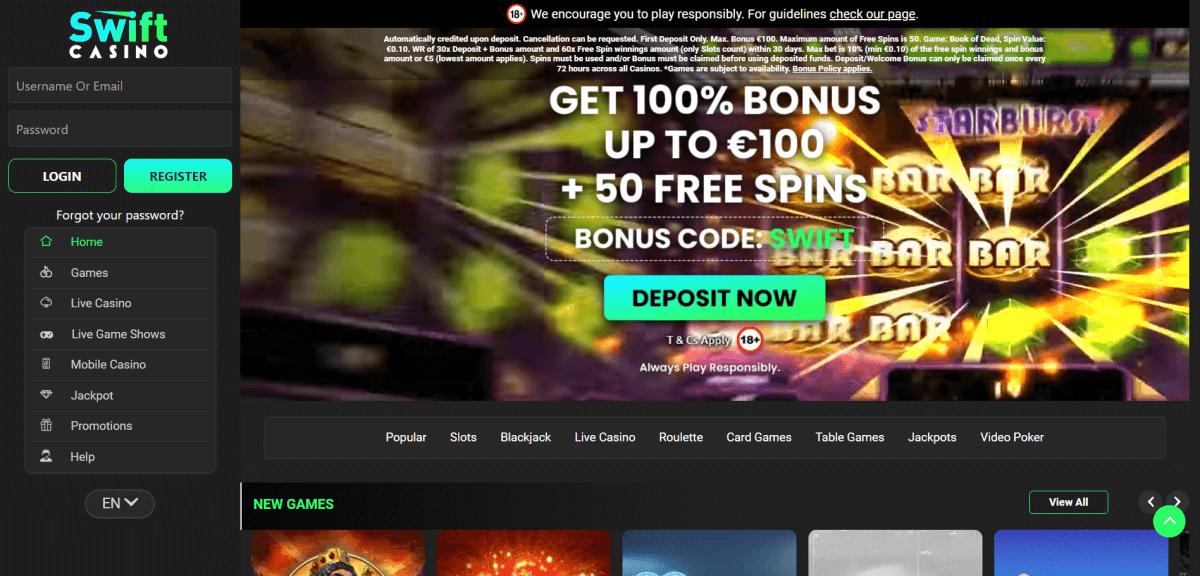 Swift Casino DK – En Guide til Spil og Underholdning